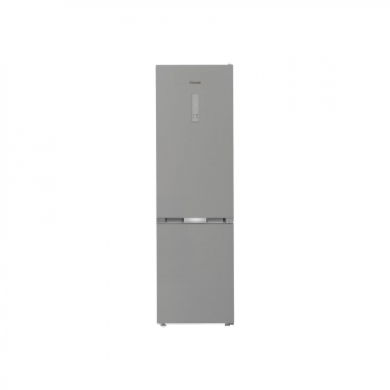 Whirlpool Refrigerator | WHK 26402 XP4E | Energy efficiency class E | Free standing | Combi | Height 203.5 cm | No Frost system | Fridge net capacity 249 L | Freezer net capacity 106 L | Display | 37 dB | Silver