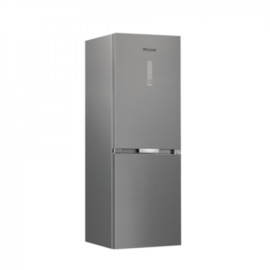 Whirlpool Refrigerator | WHK 26363 XP6E | Energy efficiency class C | Free standing | Combi | Height 186.5 cm | No Frost system | Fridge net capacity 210 L | Freezer net capacity 106 L | 35 dB | Pearl Inox
