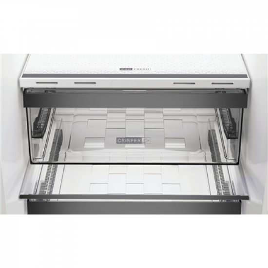 Whirlpool Refrigerator | WHK 26363 XP6E | Energy efficiency class C | Free standing | Combi | Height 186.5 cm | No Frost system | Fridge net capacity 210 L | Freezer net capacity 106 L | 35 dB | Pearl Inox