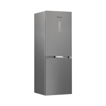 Whirlpool Refrigerator | WHK 26364 XP7E | Energy efficiency class B | Free standing | Combi | Height 186.5 cm | No Frost system | Fridge net capacity 210 L | Freezer net capacity 106 L | 35 dB | Pearl Inox