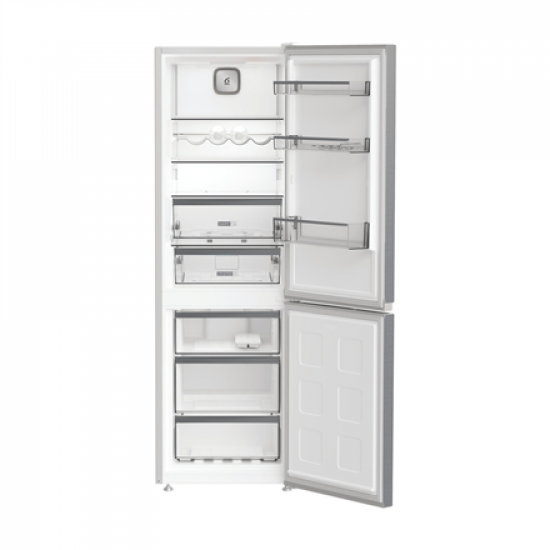 Whirlpool Refrigerator | WHK 26364 XP7E | Energy efficiency class B | Free standing | Combi | Height 186.5 cm | No Frost system | Fridge net capacity 210 L | Freezer net capacity 106 L | 35 dB | Pearl Inox