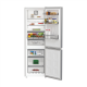 Whirlpool Refrigerator | WHK 26364 XP7E | Energy efficiency class B | Free standing | Combi | Height 186.5 cm | No Frost system | Fridge net capacity 210 L | Freezer net capacity 106 L | 35 dB | Pearl Inox