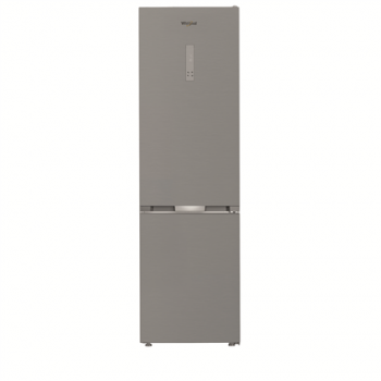 Whirlpool Refrigerator | WHK 26403 XP6E | Energy efficiency class C | Free standing | Combi | Height 203.5 cm | No Frost system | Fridge net capacity 249 L | Freezer net capacity 106 L | 35 dB | Pearl Inox