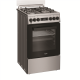 Whirlpool Cooker | W5G8LMSWTX | Hob type Gas | Oven type Electric | Stainless steel | Width 50 cm | Depth 60 cm | 60 L