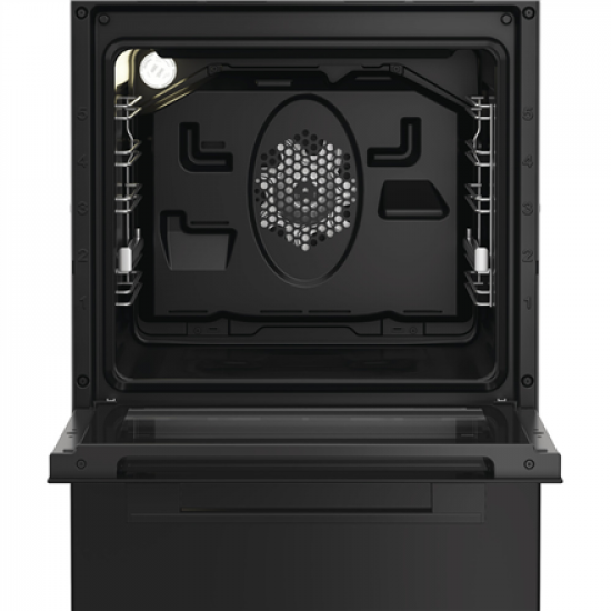Whirlpool Cooker | W5G8LMSWTB | Hob type Gas | Oven type Electric | Black | Width 50 cm | Depth 60 cm | 60 L
