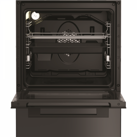 Whirlpool Cooker | W5G8LMSWTA | Hob type Gas | Oven type Electric | Anthracite | Width 50 cm | Depth 60 cm | 60 L