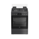 Whirlpool Cooker | W6G8LSSAWTA | Hob type Gas | Oven type Electric | Anthracite | Width 60 cm | Depth 60 cm | 72 L