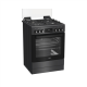 Whirlpool Cooker | W6G8LSSAWTA | Hob type Gas | Oven type Electric | Anthracite | Width 60 cm | Depth 60 cm | 72 L