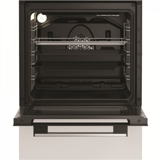 Whirlpool Cooker | Whirlpool | Hob type Vitroceramic | Oven type Electric | White | Width 50 cm | Depth 60 cm | 60 L