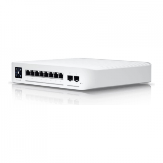 Ubiquiti Unifi Switch Pro 8 PoE | USW-PRO-8-POE | Managed L3 | Desktop/Wall-mountable | SFP+ ports quantity 2 | Power supply type AC/DC, Internal, 150W