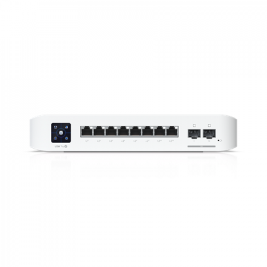 Ubiquiti Unifi Switch Pro 8 PoE | USW-PRO-8-POE | Managed L3 | Desktop/Wall-mountable | SFP+ ports quantity 2 | Power supply type AC/DC, Internal, 150W