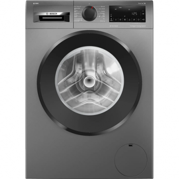 Bosch Washing Machine | WGG244RFSN | Energy efficiency class A | Front loading | Washing capacity 9 kg | 1400 RPM | Depth 59 cm | Width 59.8 cm | Display | LED | Grey