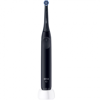 Oral-B Electric Toothbrush with Pressure sensor | iO2 | Rechargeable | For adults | Number of brush heads included 1 | Number of teeth brushing modes 3 | Black