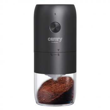 Camry Cordless USB Electric Coffee Grinder | CR 4302 | 25 W | Coffee beans capacity 25-30 g | Black