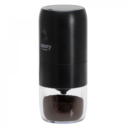 Camry Cordless USB Electric Coffee Grinder | CR 4302 | 25 W | Coffee beans capacity 25-30 g | Black