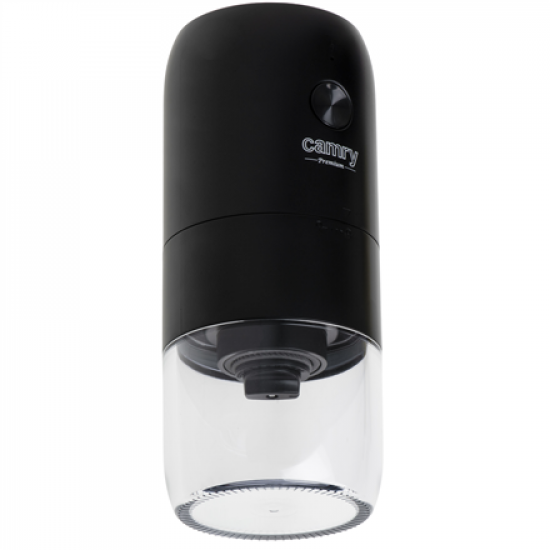 Camry Cordless USB Electric Coffee Grinder | CR 4302 | 25 W | Coffee beans capacity 25-30 g | Black