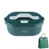 Adler | Electric lunch box with thermal bag | AD 4522 | 0.8 L | Plastic/Stainless steel | Green | Lid included