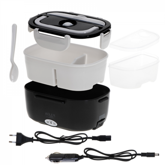 Adler | Electric lunch box with 5 litres thermal bag | AD 4521 | 1 L | Black | Lid included