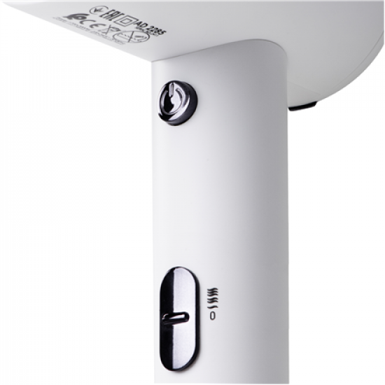 Adler Wall-Mount Hair Dryer | AD 2285 | 2000 W | Number of temperature settings 3 | White