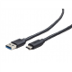 Cablexpert | USB 3.0 AM to Type-C cable (AM/CM), 0.1 m | CCP-USB3-AMCM-0.1M | USB 3.0 to Type-C