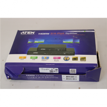 SALE OUT. SALE OUT. Aten | 4-Port 4K HDMI Splitter | VS184A | DAMAGED PACKAGING