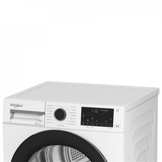 Whirlpool Dryer Machine | WP D9 WBS EE | Energy efficiency class D | Front loading | 9 kg | Heat pump | Digital | Depth 61 cm | White