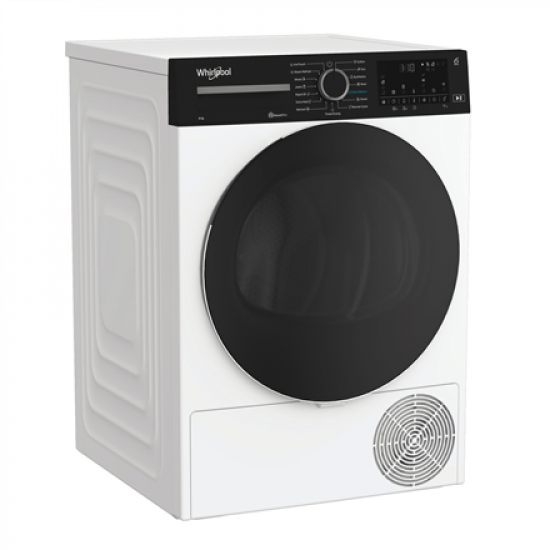 Whirlpool Dryer Machine | WP C8 WBS EE | Energy efficiency class C | Front loading | 8 kg | Digital | Depth 61 cm | Steam function | White