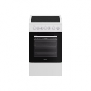 INDESIT Cooker | IS5V5GSW/P | Hob type Ceramic | Oven type  Electric | White | Width 50 cm | Depth 60 cm | 55 L
