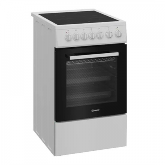 INDESIT Cooker | IS5V5GSW/P | Hob type Ceramic | Oven type  Electric | White | Width 50 cm | Depth 60 cm | 55 L