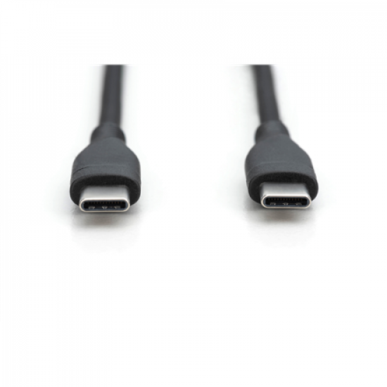 Digitus Silicone connection cable, 0.5 m | AK-300341-005-S | USB-C to USB-C
