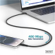 Digitus Silicone connection cable, 0.5 m | AK-300341-005-S | USB-C to USB-C