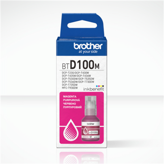Brother BTD100M | Ink Bottle | Magenta
