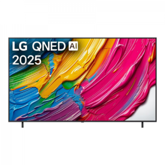 LG QNED AI 4K TV | 86QNED80A3A | 86 | Smart TV | webOS 25 | UHD | Black