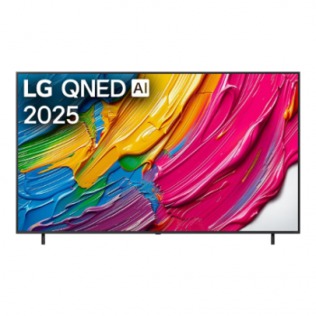 LG QNED AI 4K TV | 86QNED80A3A | 86 | Smart TV | webOS 25 | UHD | Black