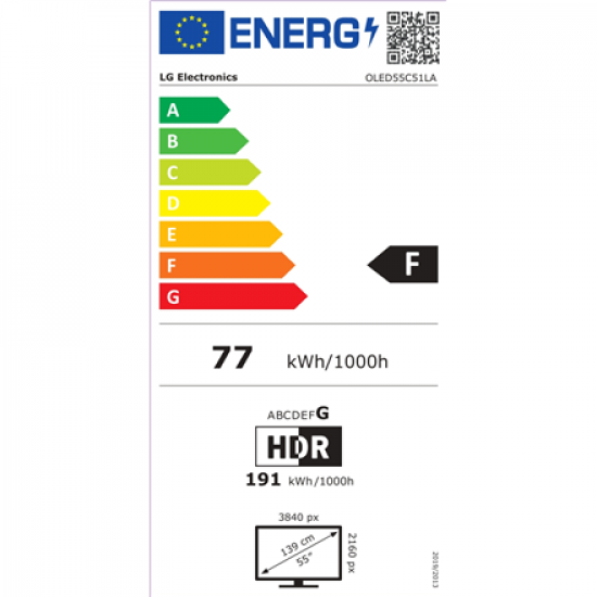 LG OLED55C51LA | 55 | Smart TV | webOS 25 | UHD
