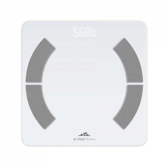 ETA Personal Scale | ETA277990000 Vital Fitness | Maximum weight (capacity) 180 kg | Accuracy 100 g | Body Mass Index (BMI) measuring | White