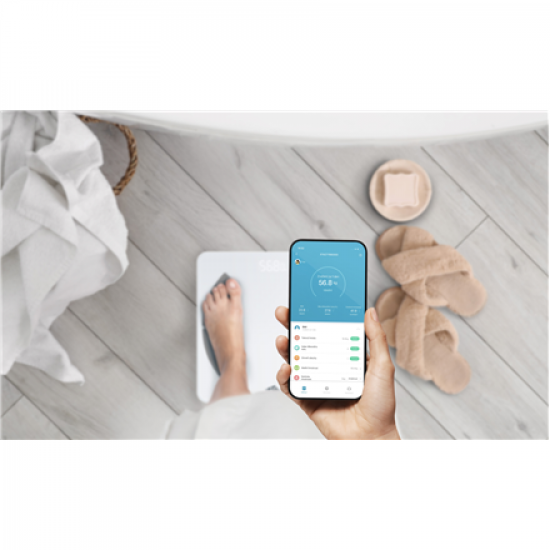 ETA Personal Scale | ETA277990000 Vital Fitness | Maximum weight (capacity) 180 kg | Accuracy 100 g | Body Mass Index (BMI) measuring | White