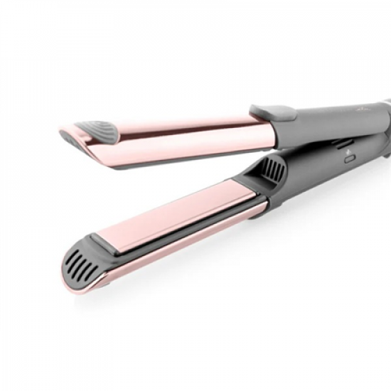 ETA Hair Straightener and Curler | ETA132390000 Fenité Exclusive 2-in-1 | Ceramic heating system | Temperature (min) 140 °C | Temperature (max) 200 °C | Number of heating levels 5 | 1700 W | Grey/Pink