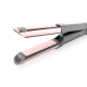 ETA Hair Straightener and Curler | ETA132390000 Fenité Exclusive 2-in-1 | Ceramic heating system | Temperature (min) 140 °C | Temperature (max) 200 °C | Number of heating levels 5 | 1700 W | Grey/Pink
