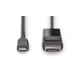 Digitus | Bi-Directional Adapter Cable 2 m | AK-300334-020-S | USB Type C to DisplayPort