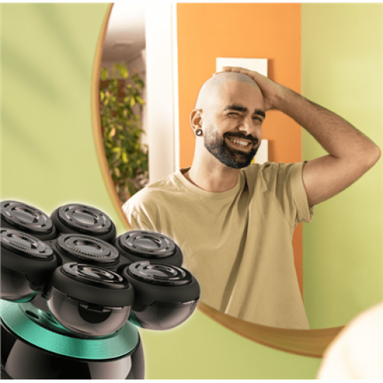 Cecotec Shaver | PrecisionCare Skull | Operating time (max) 60 min