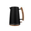 Cecotec Kettle | ThermoSense 400 | Electric | 3000 W | 1.7 L | Stainless steel/BPA | 360° rotational base | Black Woody
