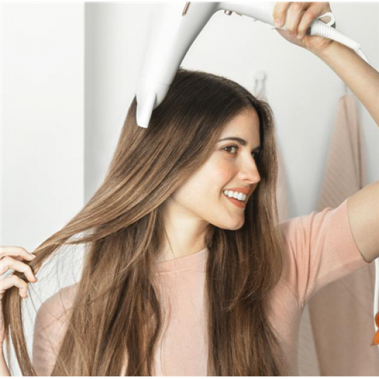 Cecotec Hair Dryer | IoniCare 5300 Maxi Aura | 2200 W | Number of temperature settings 3 | Ionic function | Diffuser nozzle | White