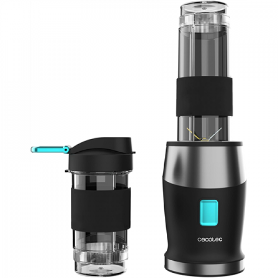 Cecotec Blender | Power Titanium 900 ProGo | Tabletop | 900 W | Jar capacity 2x0.57 L | Ice crushing | Black