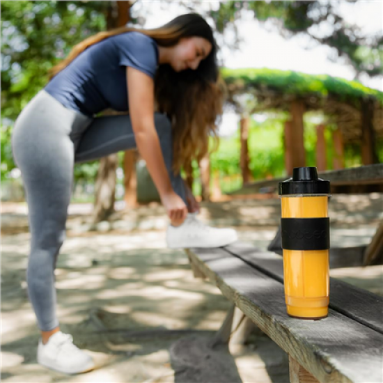 Cecotec Blender | Power Titanium 900 ProGo | Tabletop | 900 W | Jar capacity 2x0.57 L | Ice crushing | Black