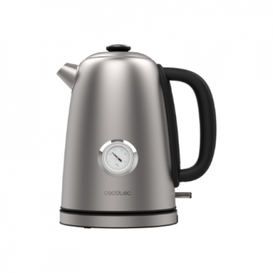 Cecotec Kettle | Thermosense 620 Vintage | Electric | 2200 W | 1.7 L | Stainless steel | 360° rotational base | Stainless steel