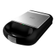 Cecotec Sandwich Maker | Rock'nToast Family 3in1 | 1500 W | Number of plates 3 | Black