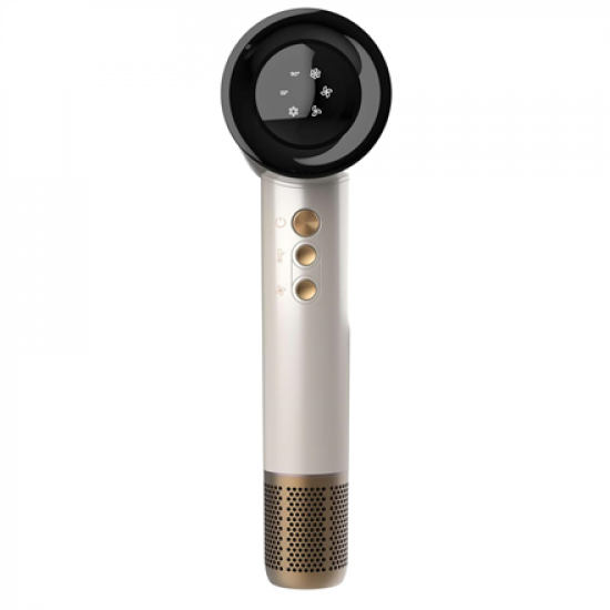 Cecotec Hair Dryer | IoniCare RockStar Nano IonTech Champagne | 1600 W | Number of temperature settings 3 | Ionic function | Champagne