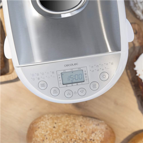 Cecotec Bread Maker | Bread&Co 1000 Delicious | Number of programs 19 | Display LCD