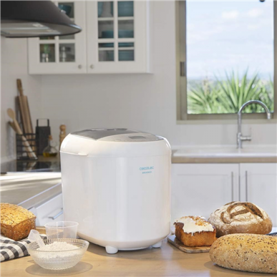 Cecotec Bread Maker | Bread&Co 1000 Delicious | Number of programs 19 | Display LCD